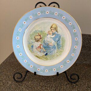 "Tenderness" Commemorative signed vintage plate special edition January 1974